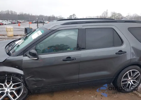 2017 Ford Explorer Sport из США, поврежденный, VIN 1FM5K8GTXHGA91856